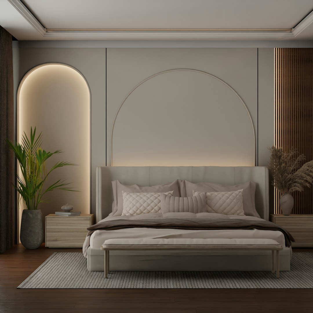 Alder Platform Bed — angle 4