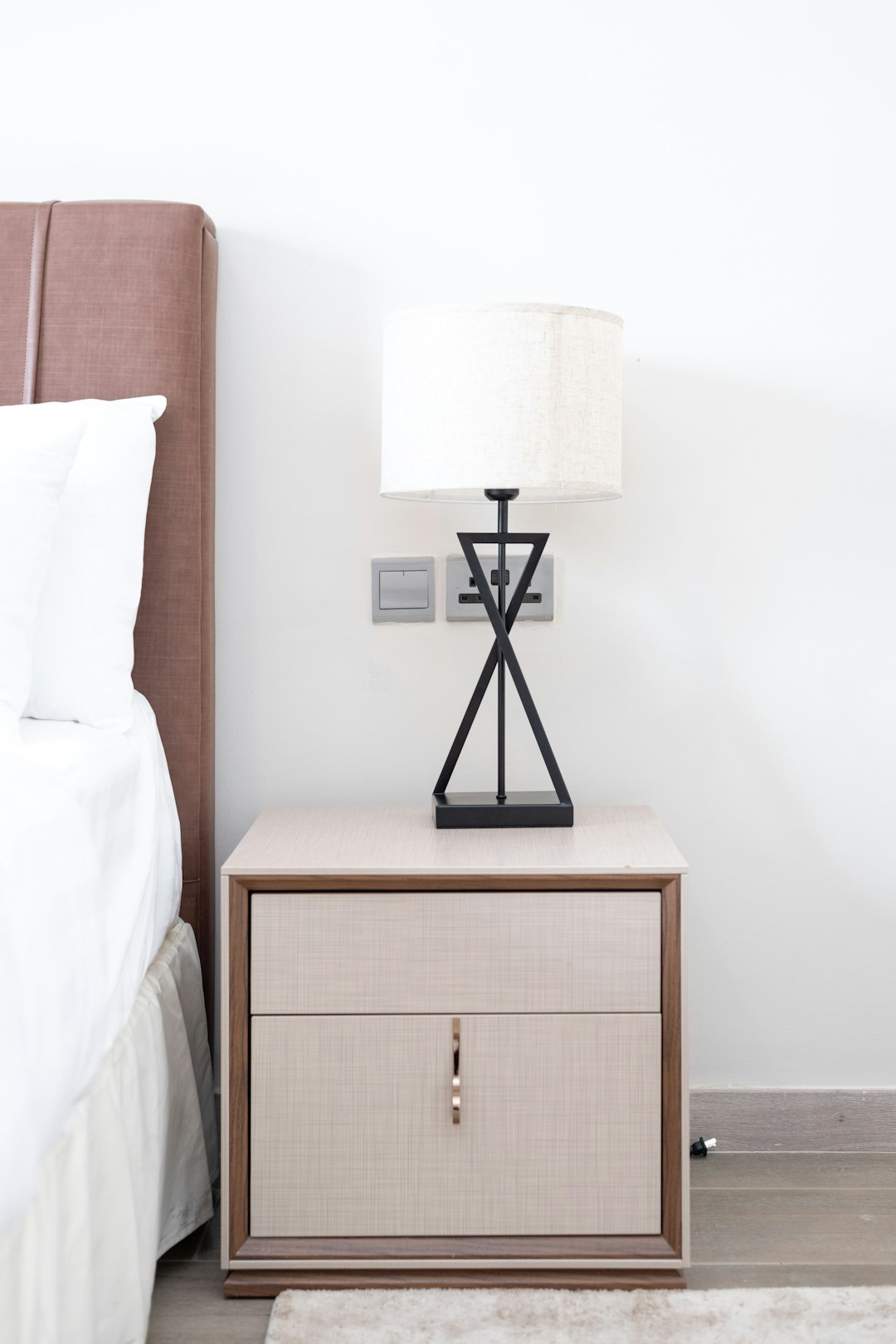 Birch Nightstand — detail