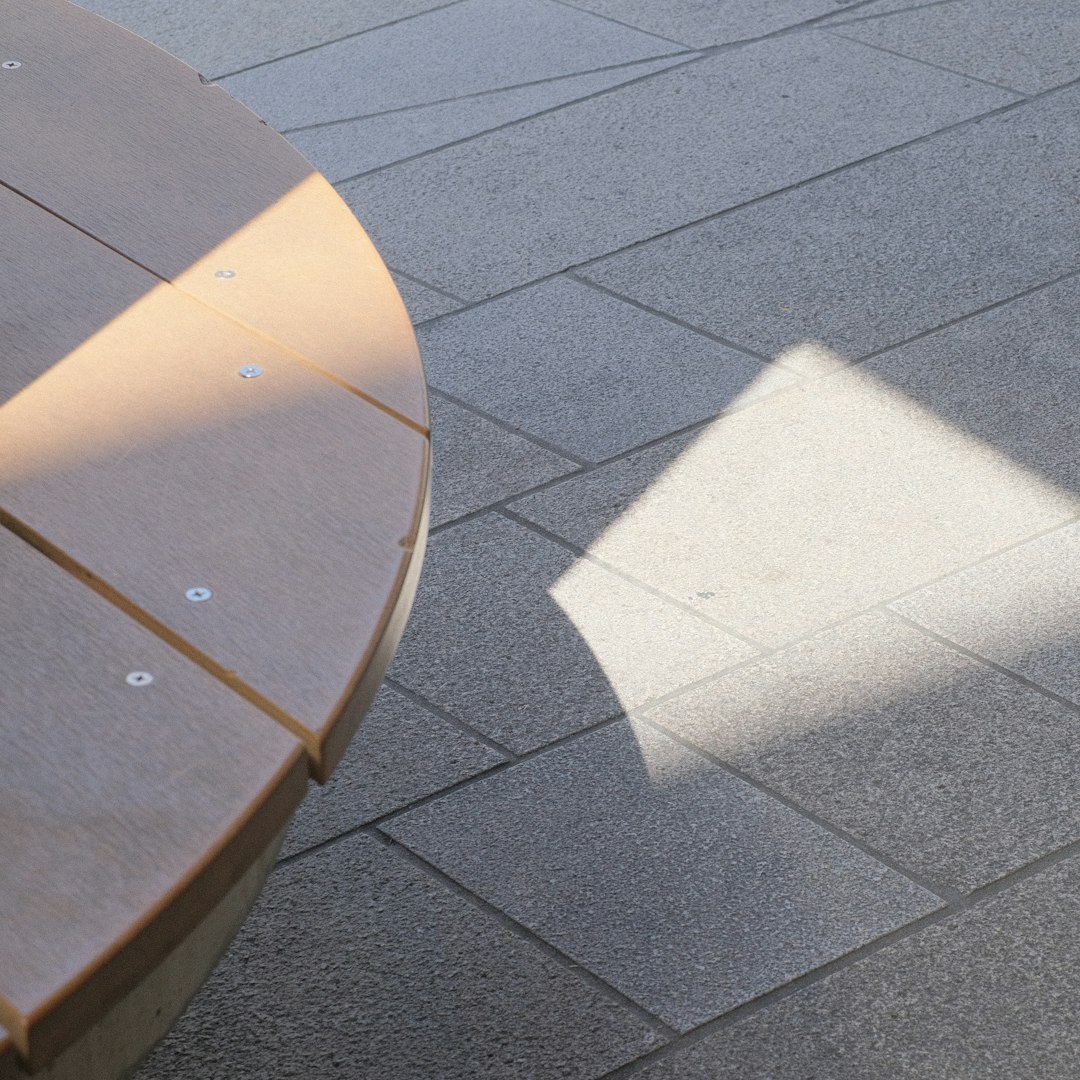 Concrete-Top Side Table — angle 4