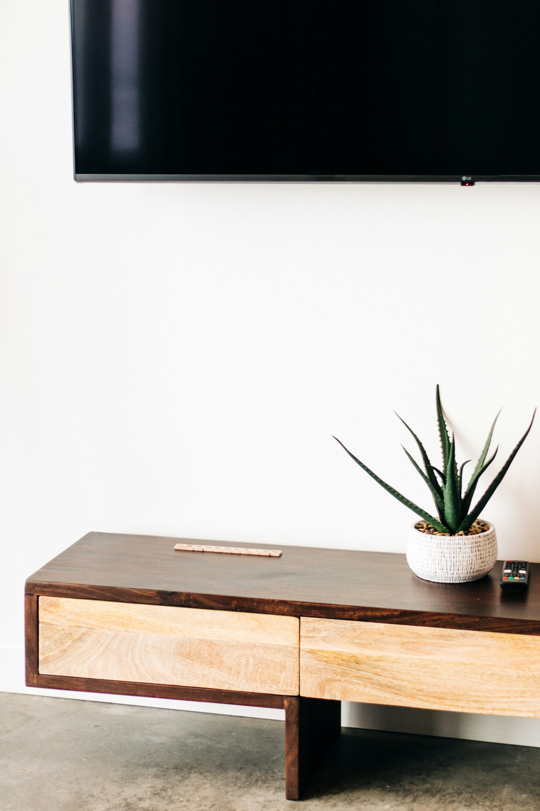 Floating Media Cabinet