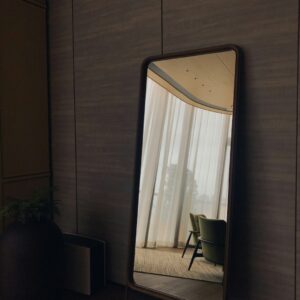 Full-Length Wood Mirror