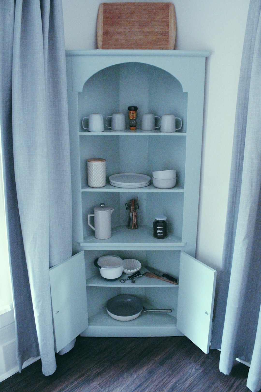 Glass-Front Kitchen Dresser