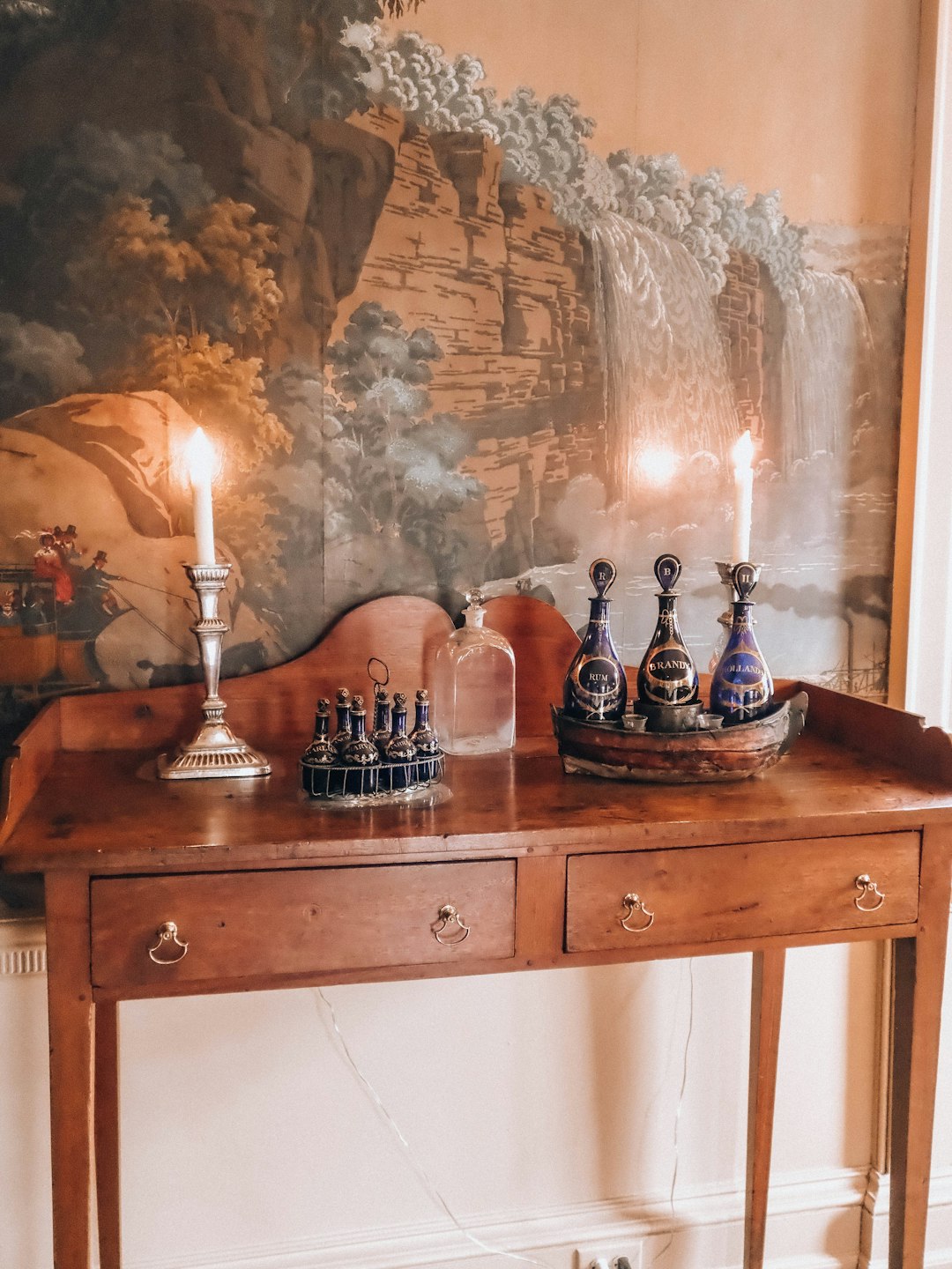 Live-Edge Console Table