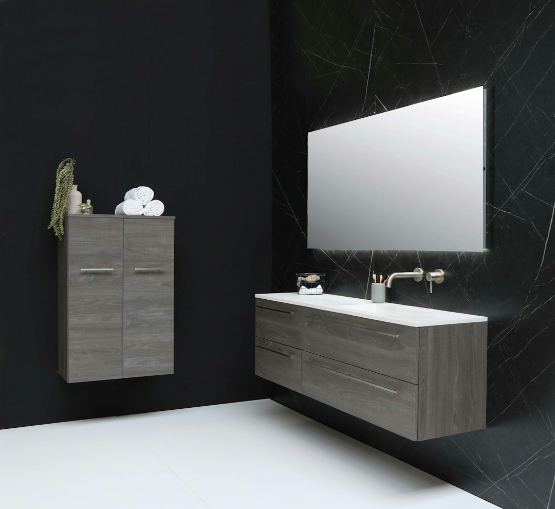Marble Top Vanity Unit — angle 4