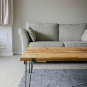 Round Burl Coffee Table