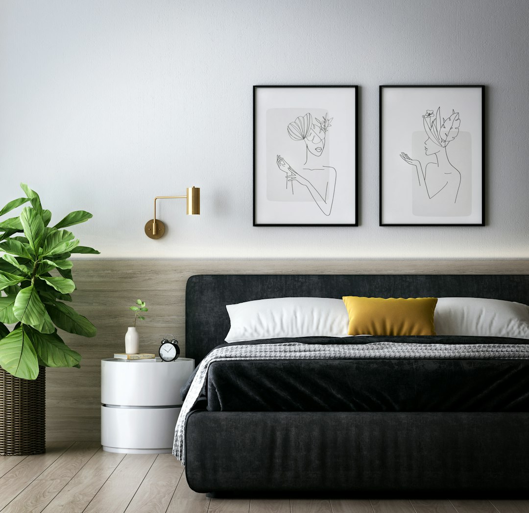 Rounded Nightstand — angle 2