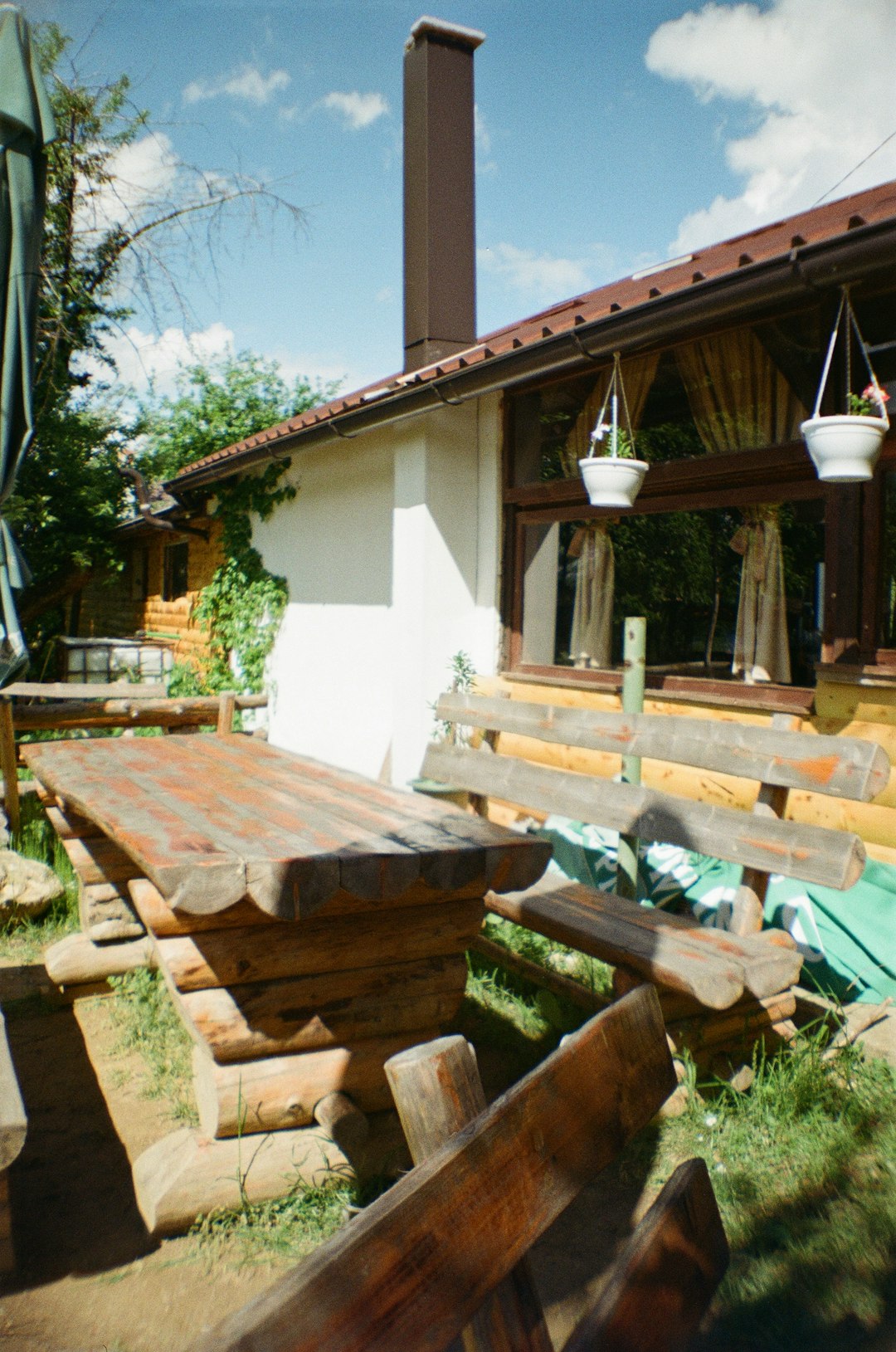 Teak Bistro Table