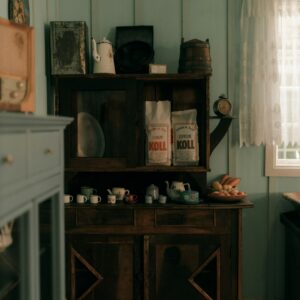 Two-Tone Dresser Cabinet