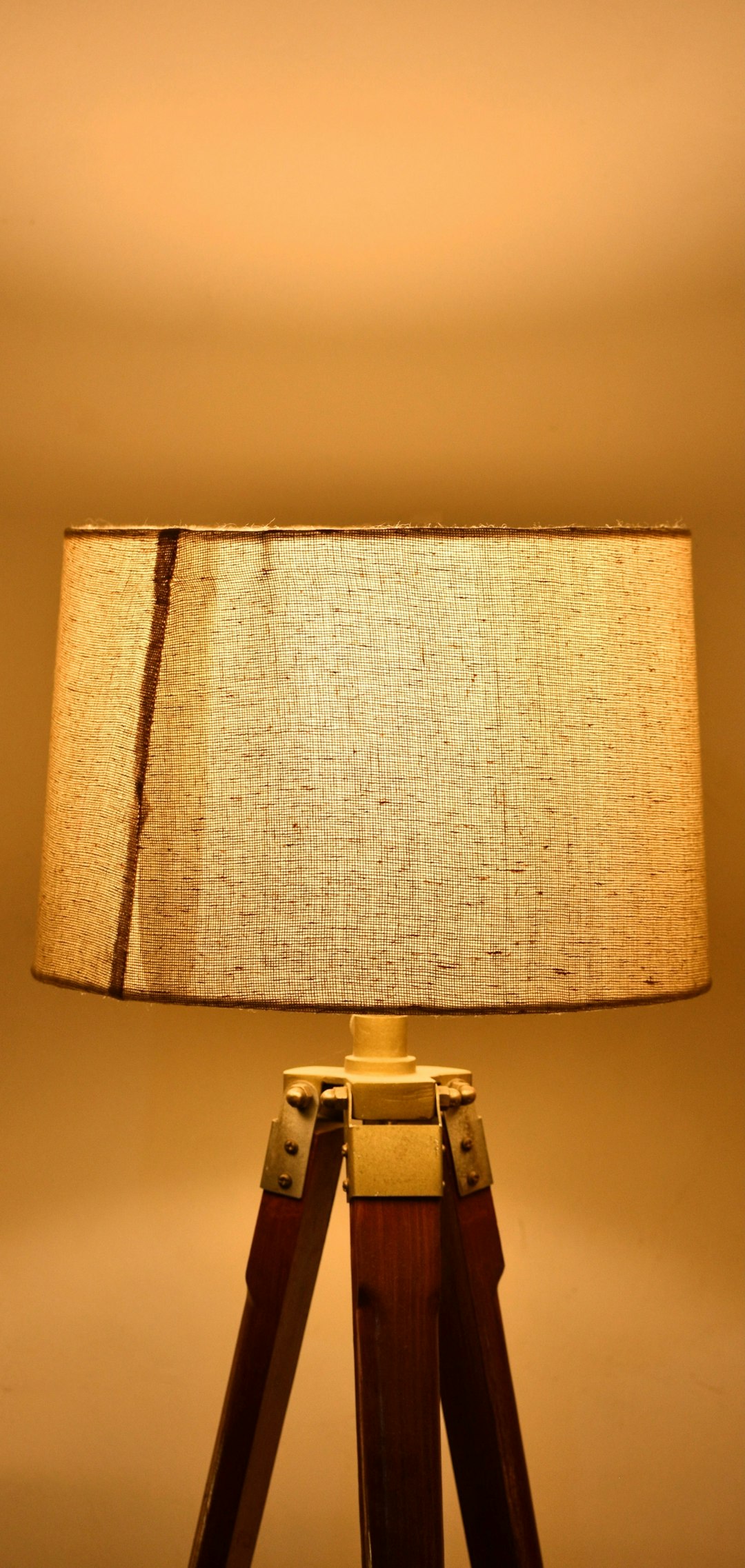 Woven Rattan Floor Lamp